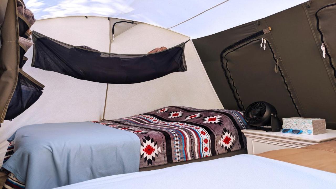 Funstays Glamping Setup Tent In Rv Park #4 Ok-T4 โมอาบ ภายนอก รูปภาพ