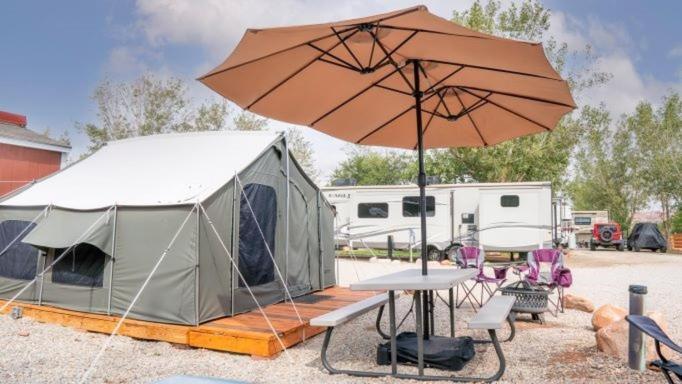 Funstays Glamping Setup Tent In Rv Park #4 Ok-T4 โมอาบ ภายนอก รูปภาพ