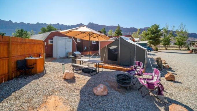 Funstays Glamping Setup Tent In Rv Park #4 Ok-T4 โมอาบ ภายนอก รูปภาพ
